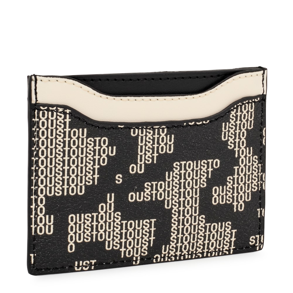 Porta-cart&otilde;es Kaos Pix preto