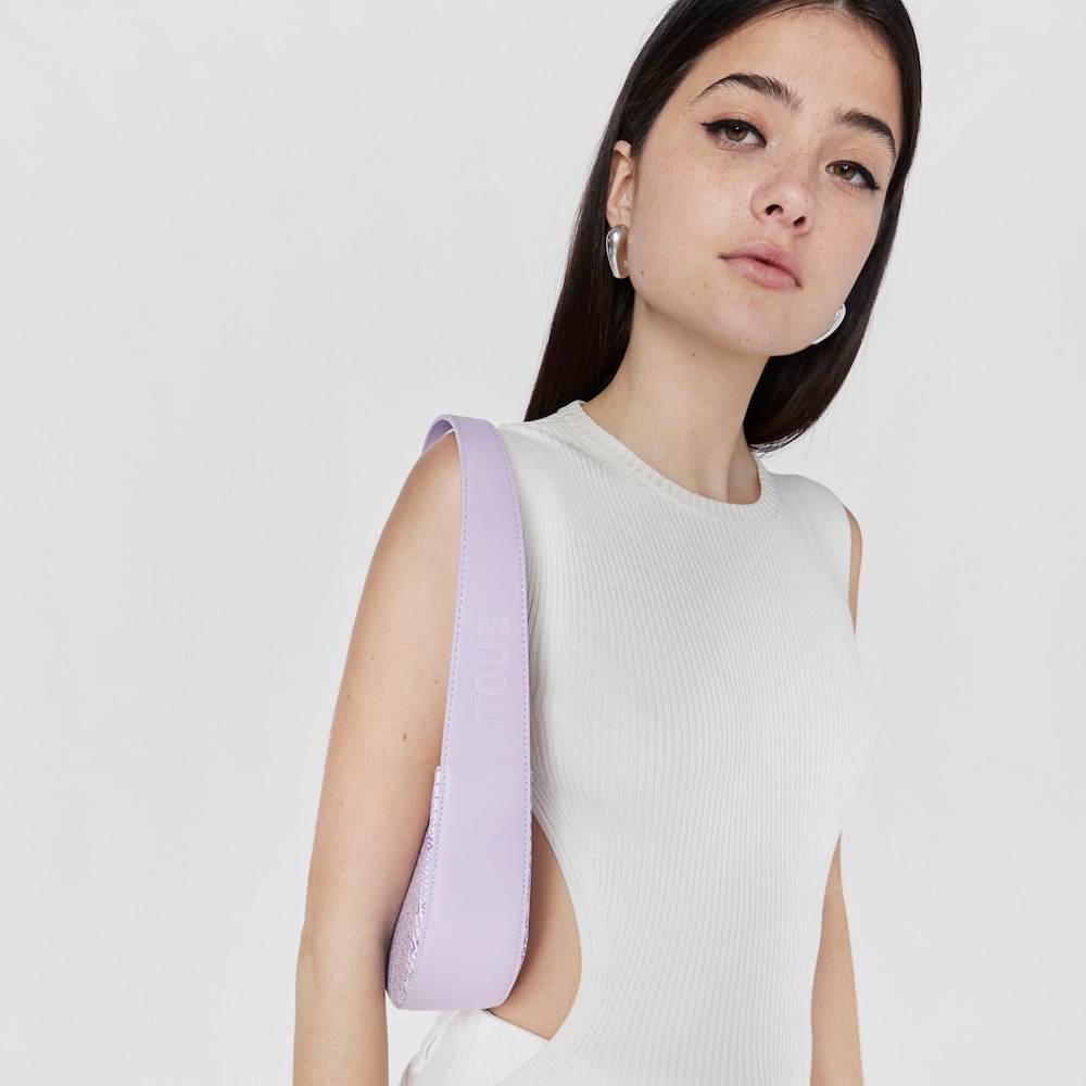 Mauve TOUS Cecilia Shoulder bag