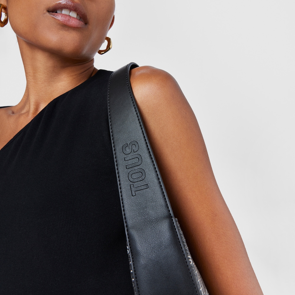 Czarna torebka na ramię TOUS Cecilia