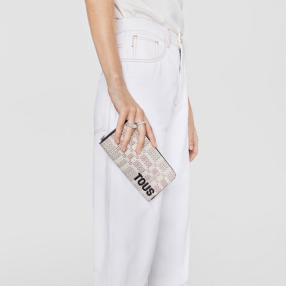 Portefeuille TOUS Cecilia beige