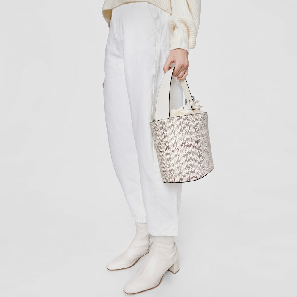 Bombonera beige TOUS Cecilia