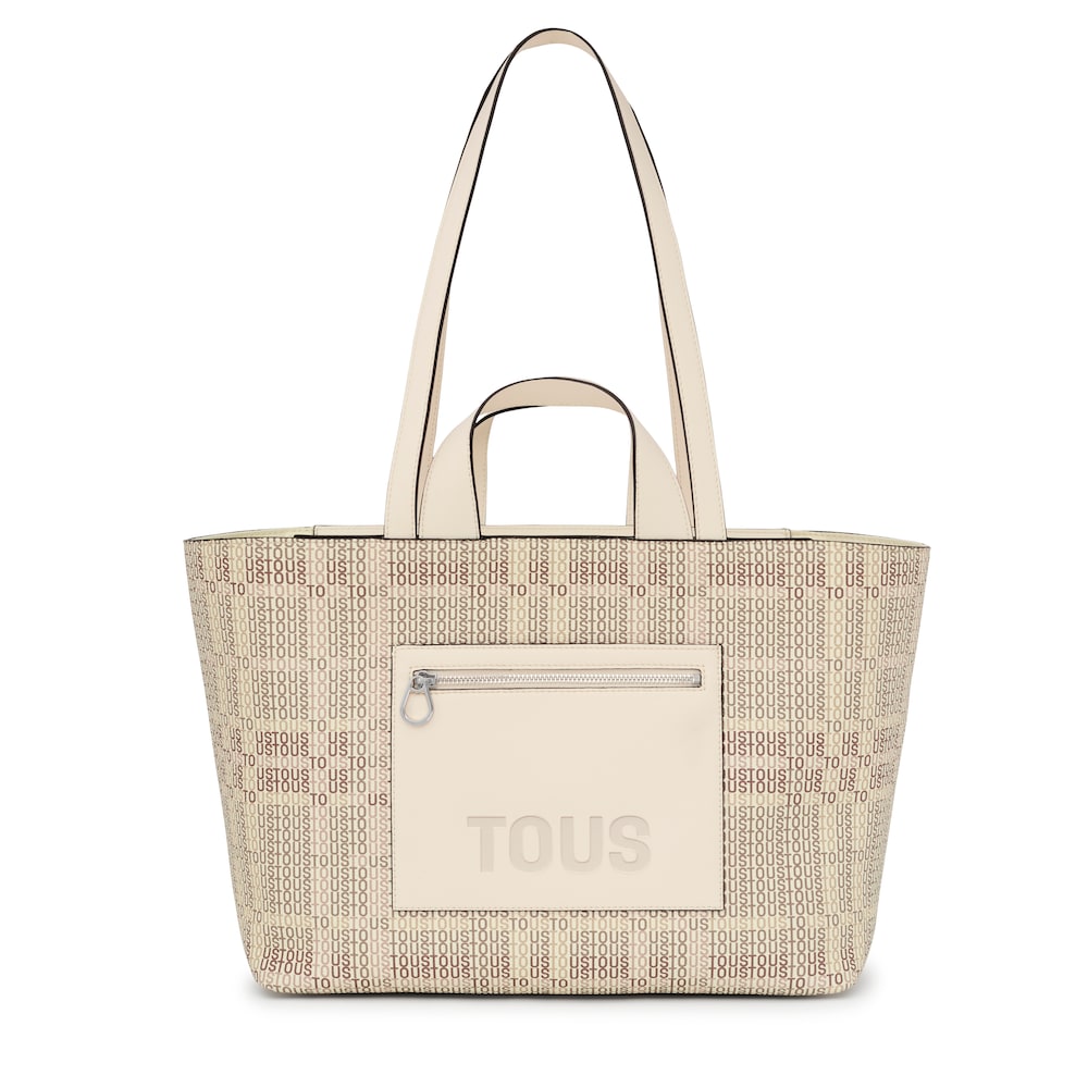 Medium beige TOUS Cecilia Tote bag image number 0