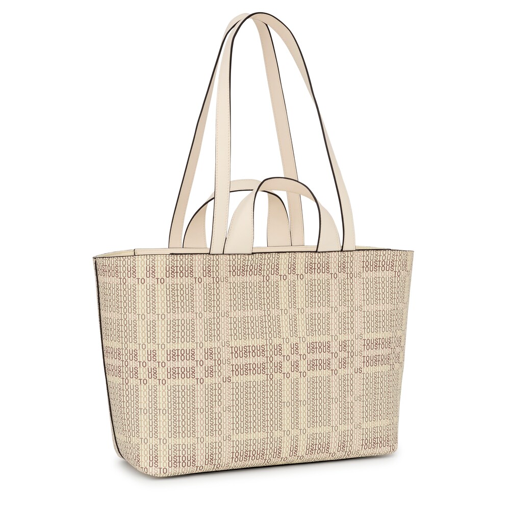 Medium beige TOUS Cecilia Tote bag image number 1
