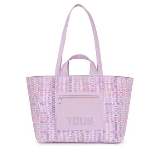 Medium mauve TOUS Cecilia Tote bag image number 0