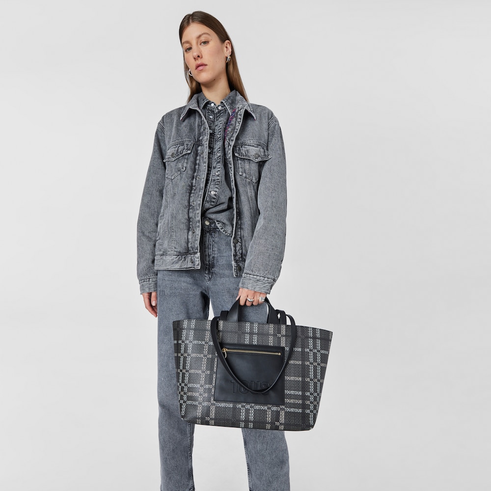 Medium black TOUS Cecilia Tote bag image number 3