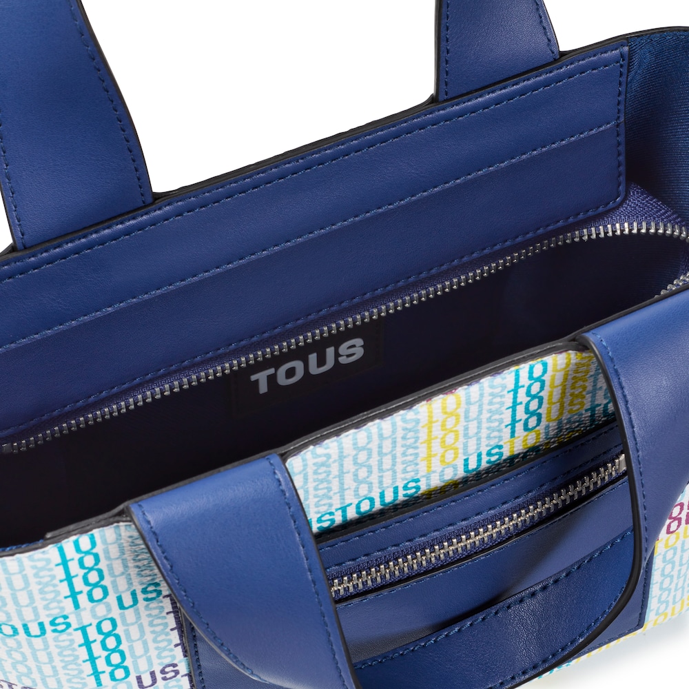 Small navy blue TOUS Cecilia Tote bag image number 2