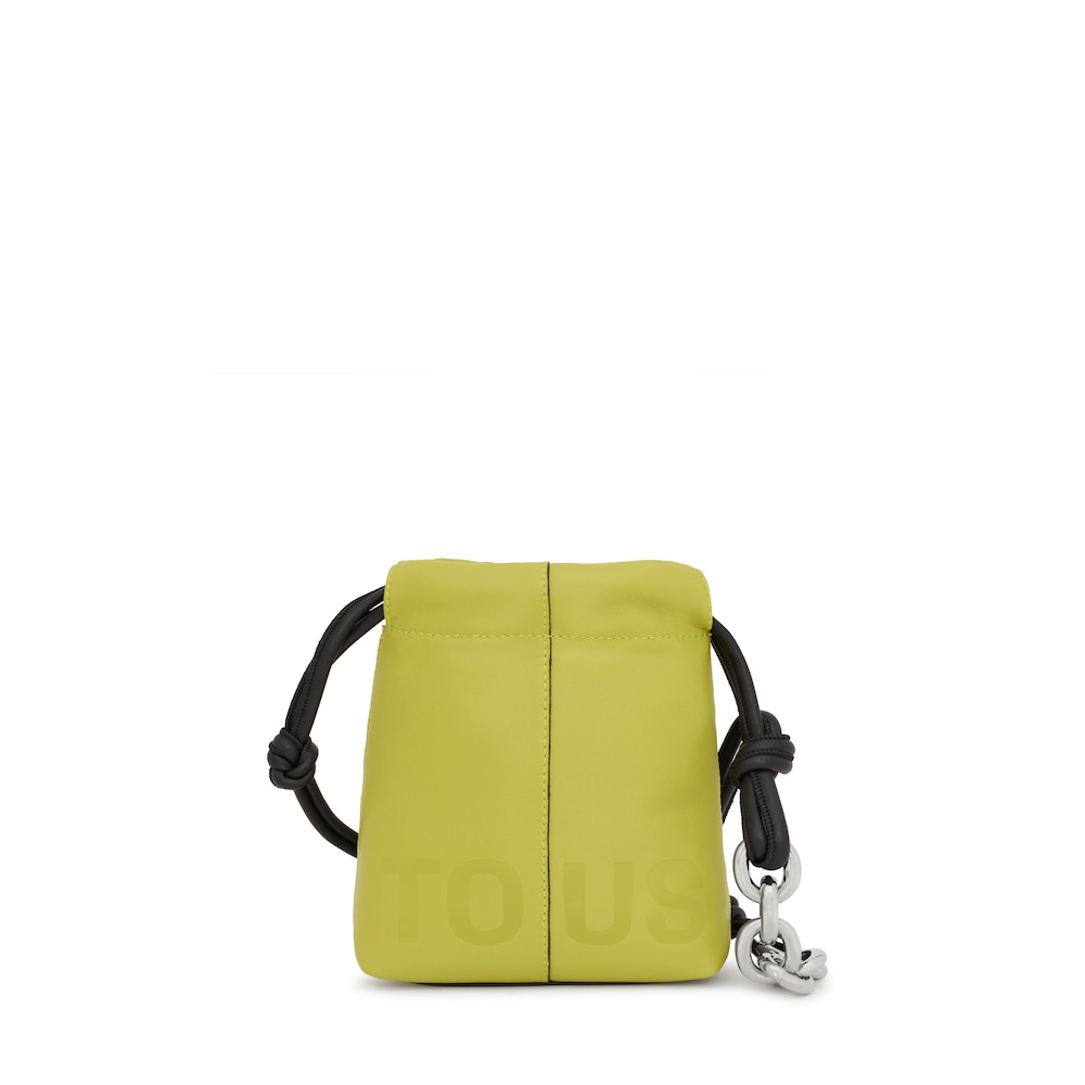 Mini bolso de piel lima TOUS Cloud