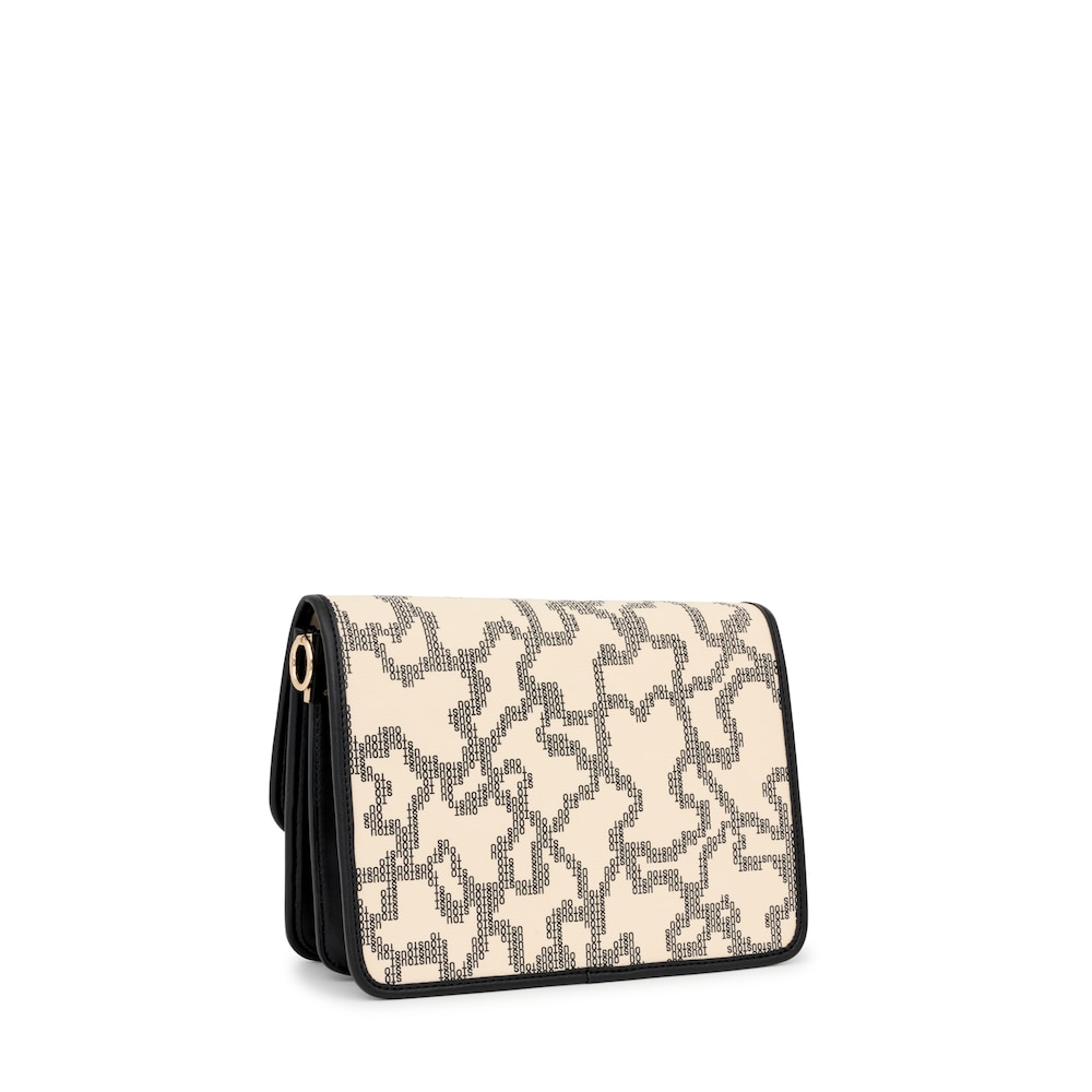 Bandolera mediana Audree beige Kaos Pix