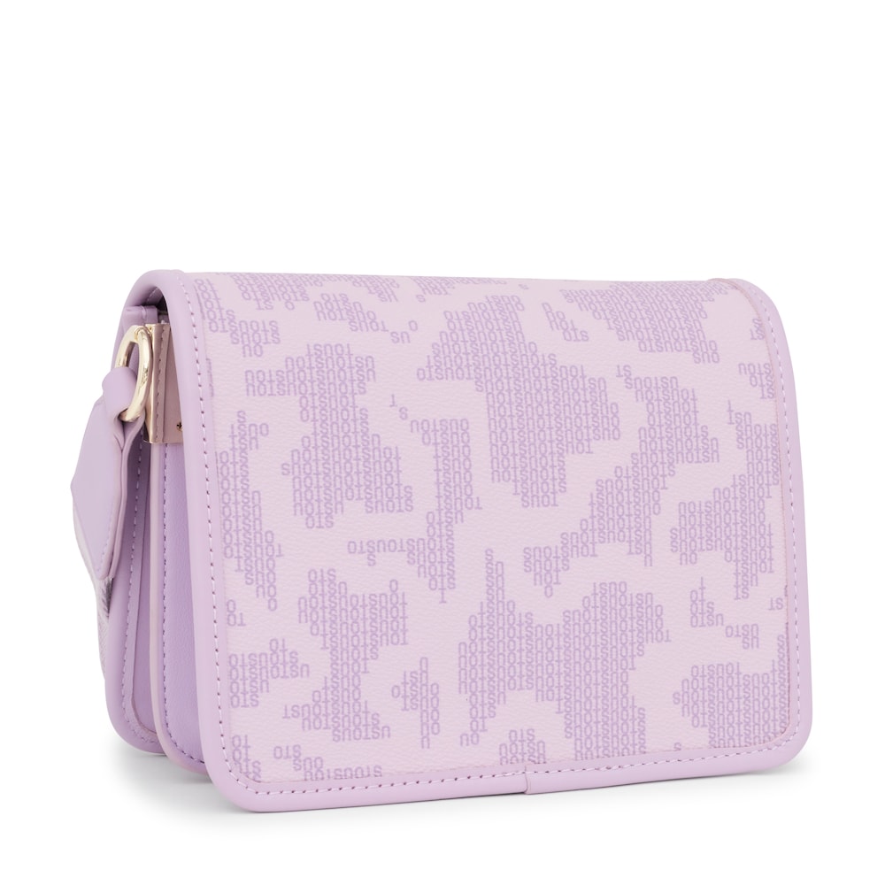 Bandolera peque&ntilde;a Audree malva Kaos Pix