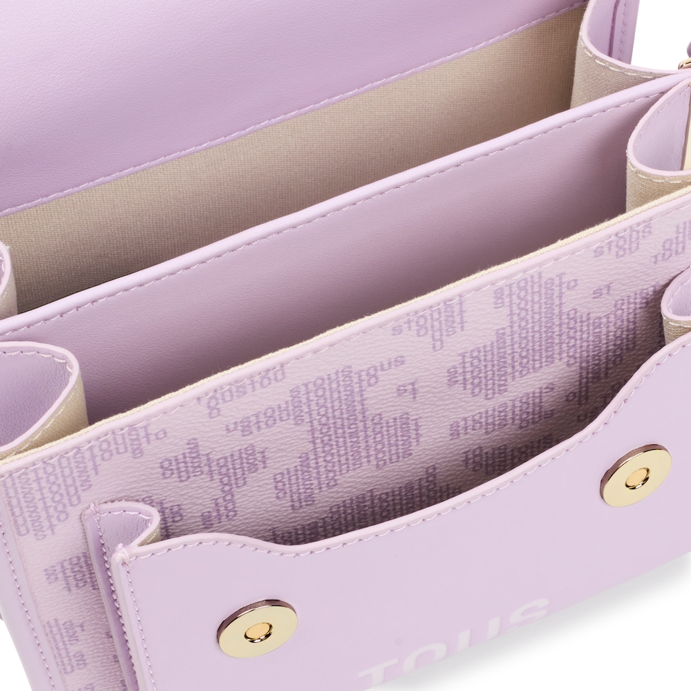 Bandolera peque&ntilde;a Audree malva Kaos Pix