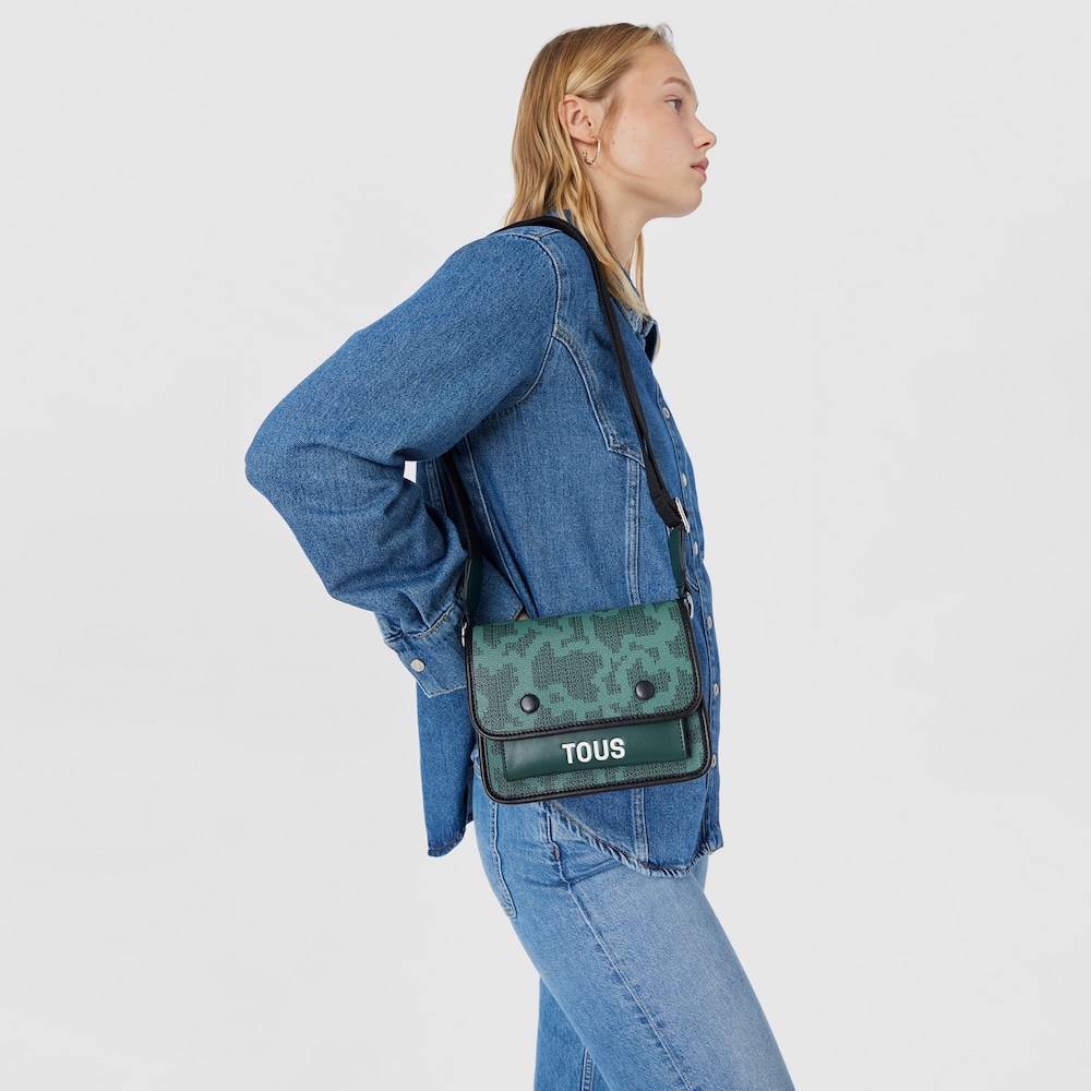 Mała zielona torebka przez ramię Kaos Pix Audree