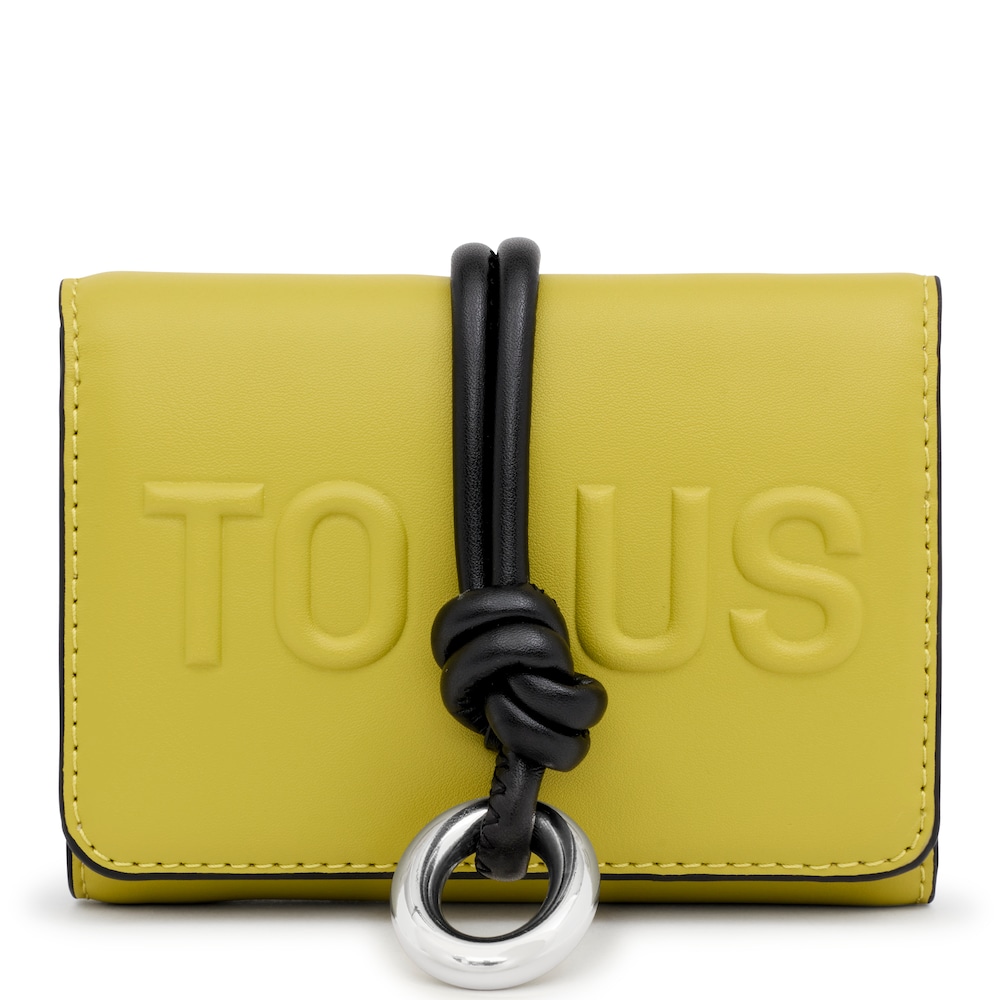 Lime green Card wallet TOUS Cloud