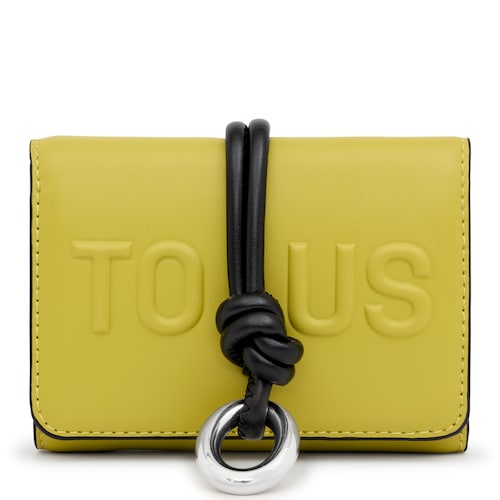 Lime green Card wallet TOUS Cloud