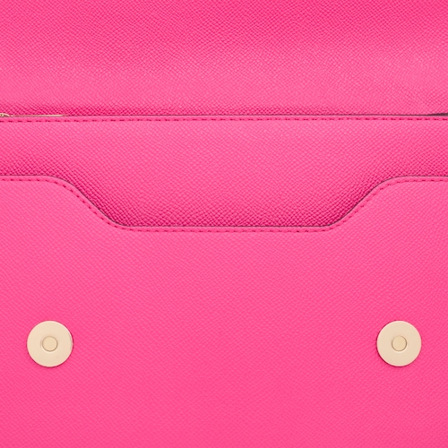 Medium fuchsia-colored TOUS La Rue Audree Crossbody bag