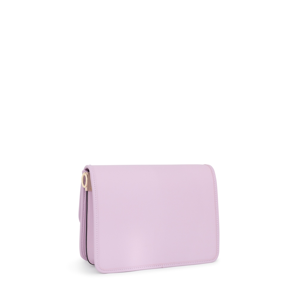 Średnia fiołkowo-r&oacute;żowa torebka przez ramię TOUS La Rue Audree