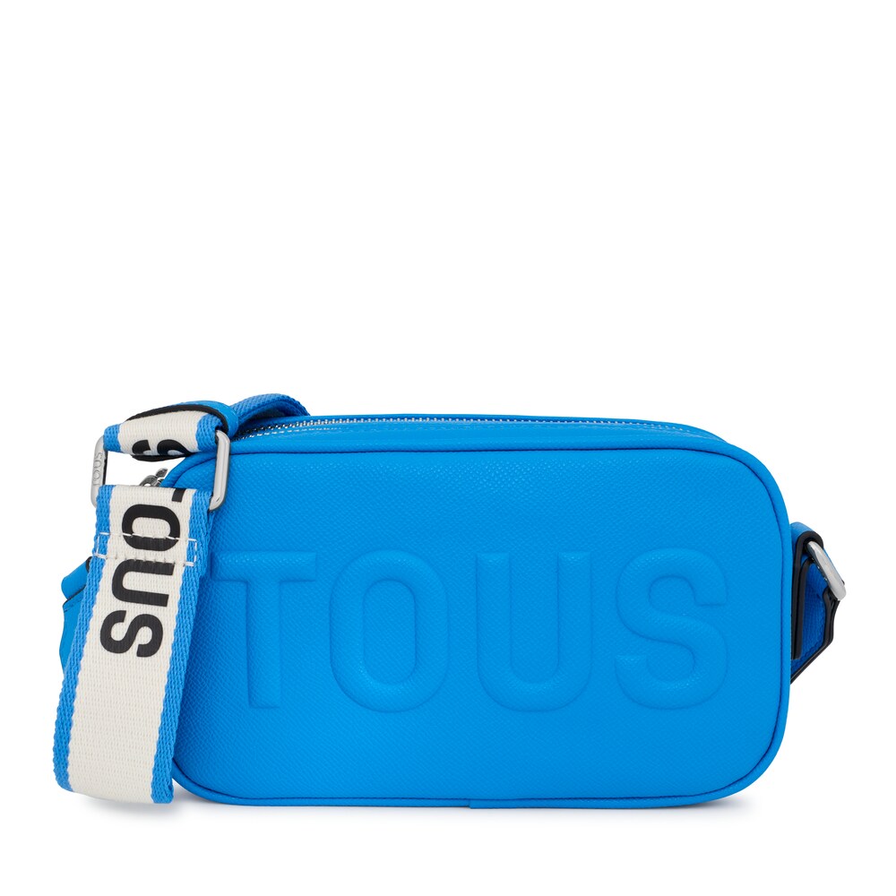 Blue TOUS La Rue Crossbody reporter bag image number 0