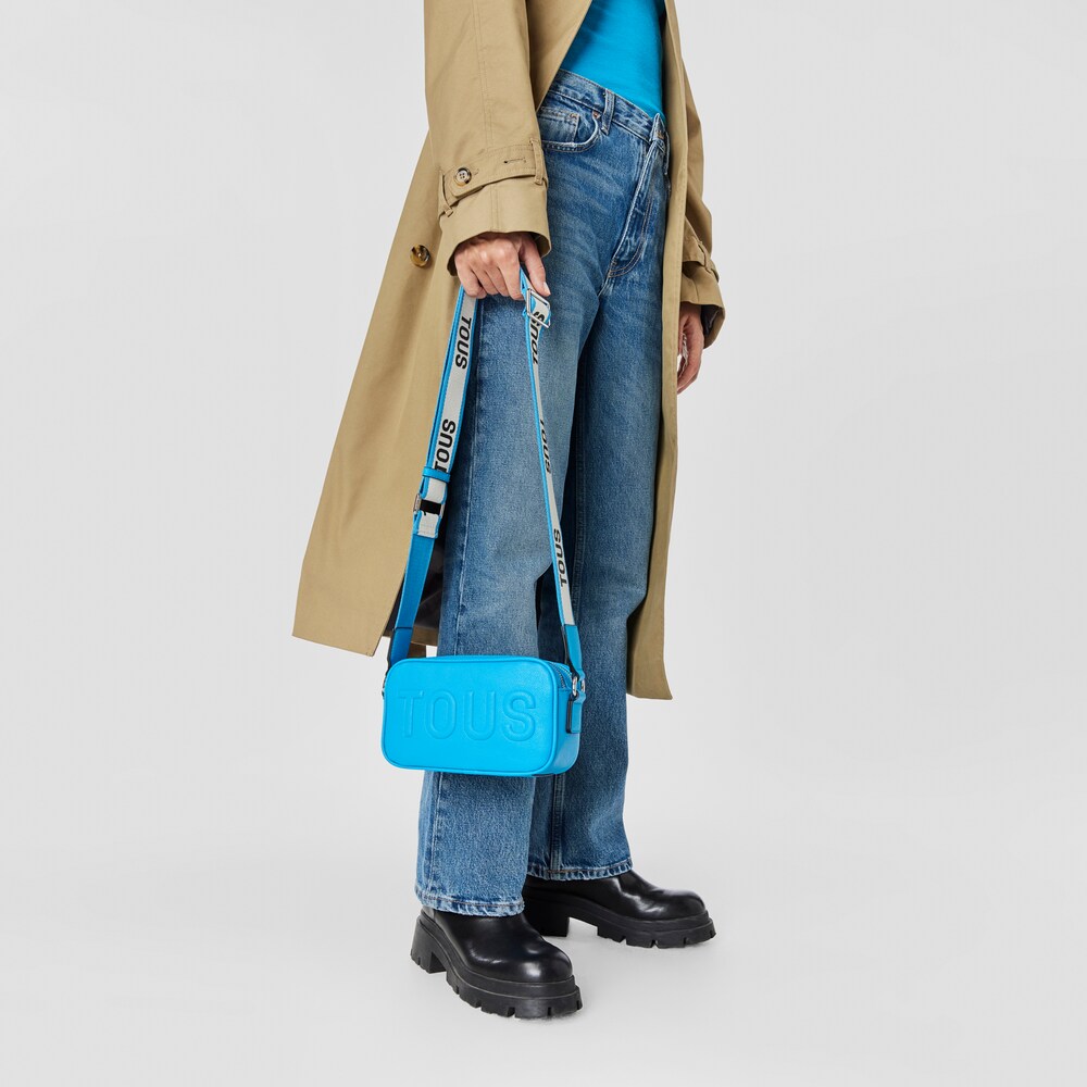 Blue TOUS La Rue Crossbody reporter bag image number 6