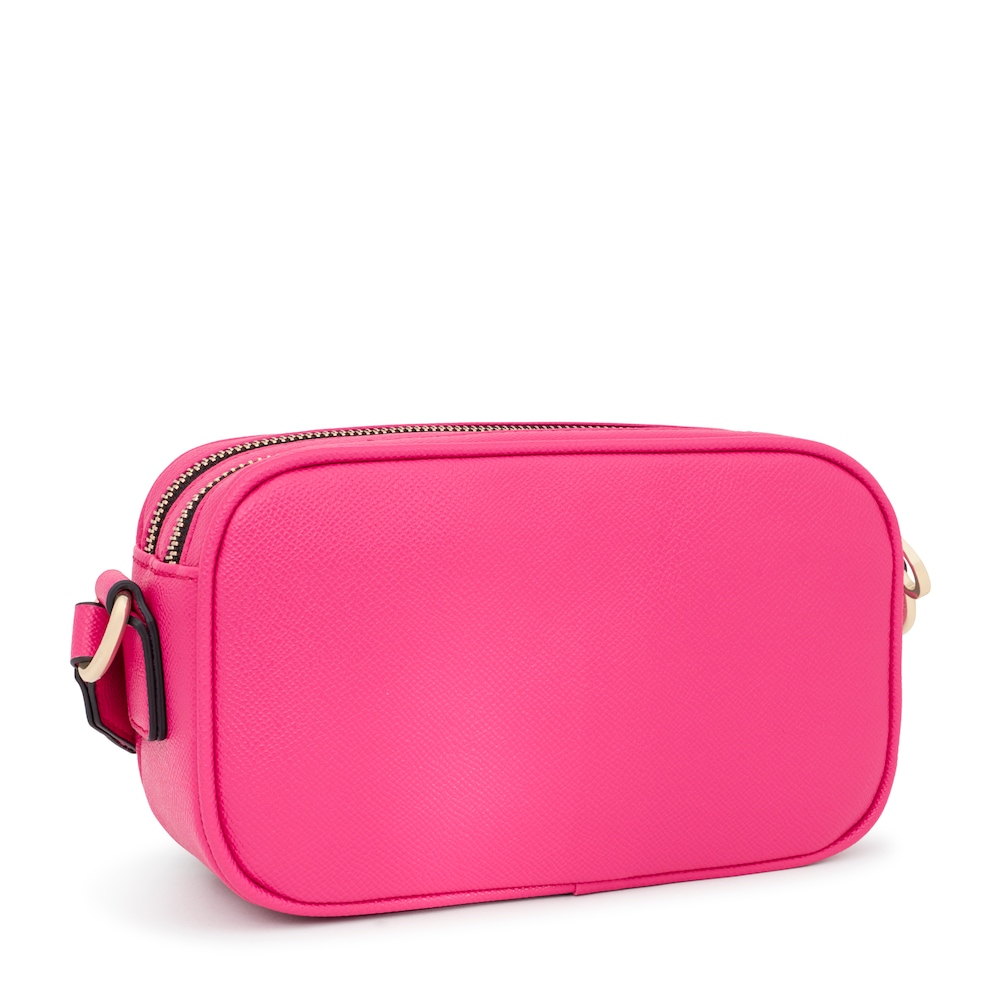Crossbody ta&scaron;ka report&eacute;rka TOUS La Rue ve fuchsiov&eacute; barvě