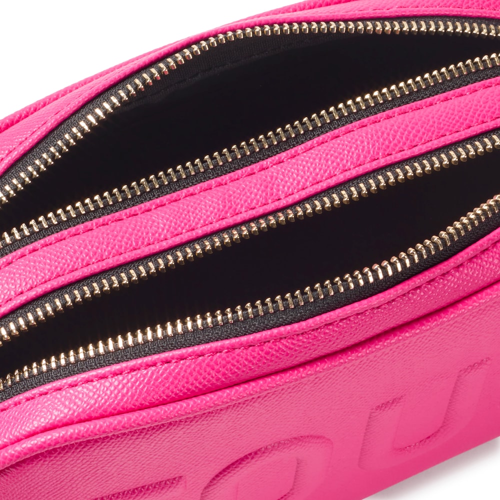 Crossbody ta&scaron;ka report&eacute;rka TOUS La Rue ve fuchsiov&eacute; barvě