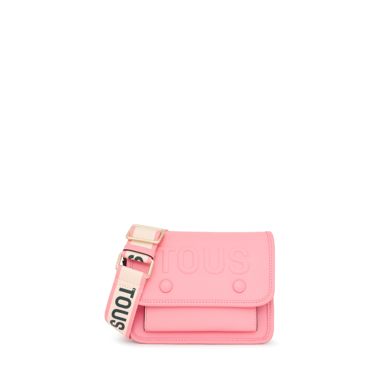 Small pink TOUS La Rue Audree Crossbody bag | TOUS