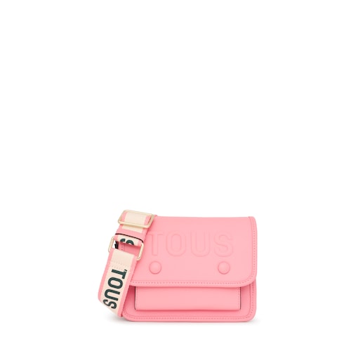 Bandolera pequeña Audree rosa TOUS La Rue