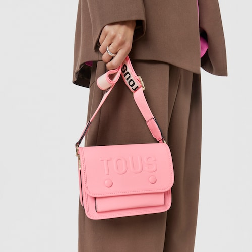 Bandolera pequeña Audree rosa TOUS La Rue