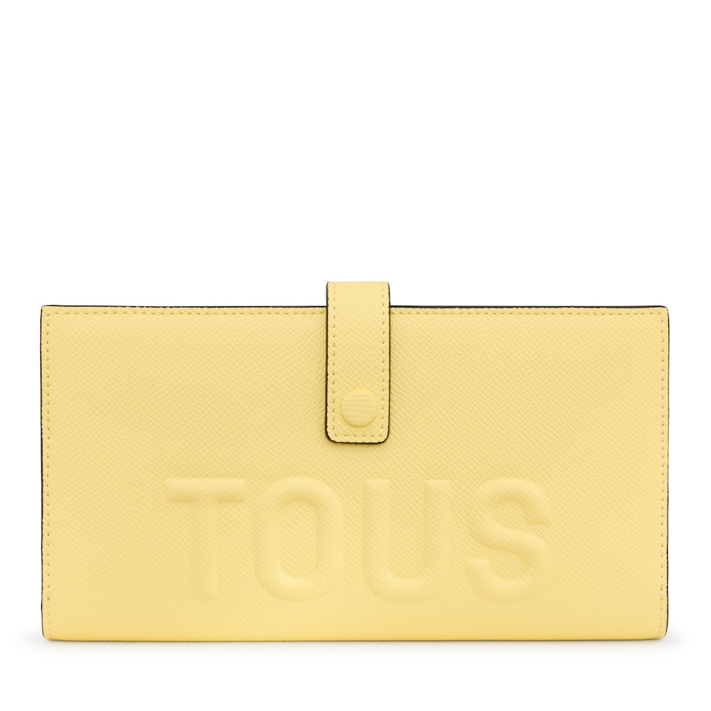 Ż&oacute;łty portfel TOUS La Rue Pocket