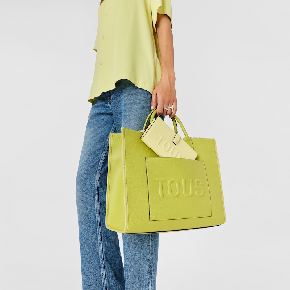 Ż&oacute;łty portfel TOUS La Rue Pocket