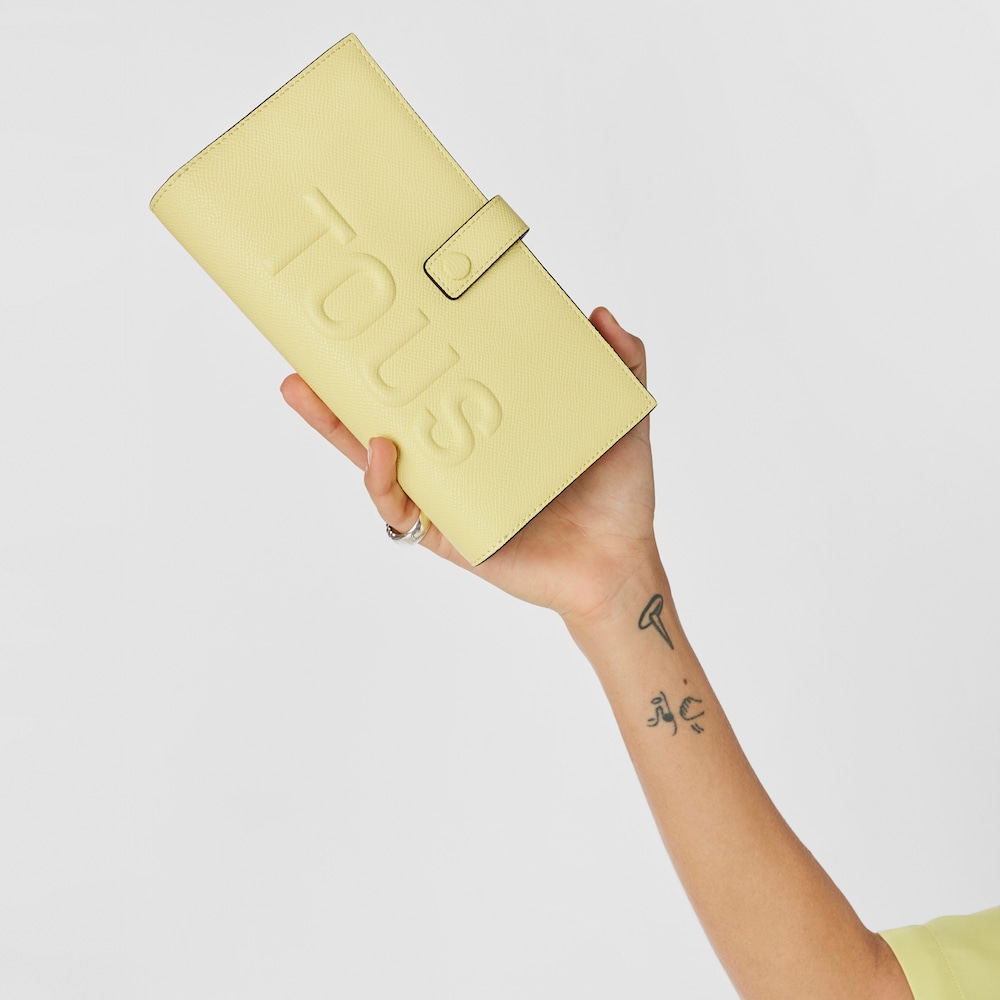 Ż&oacute;łty portfel TOUS La Rue Pocket