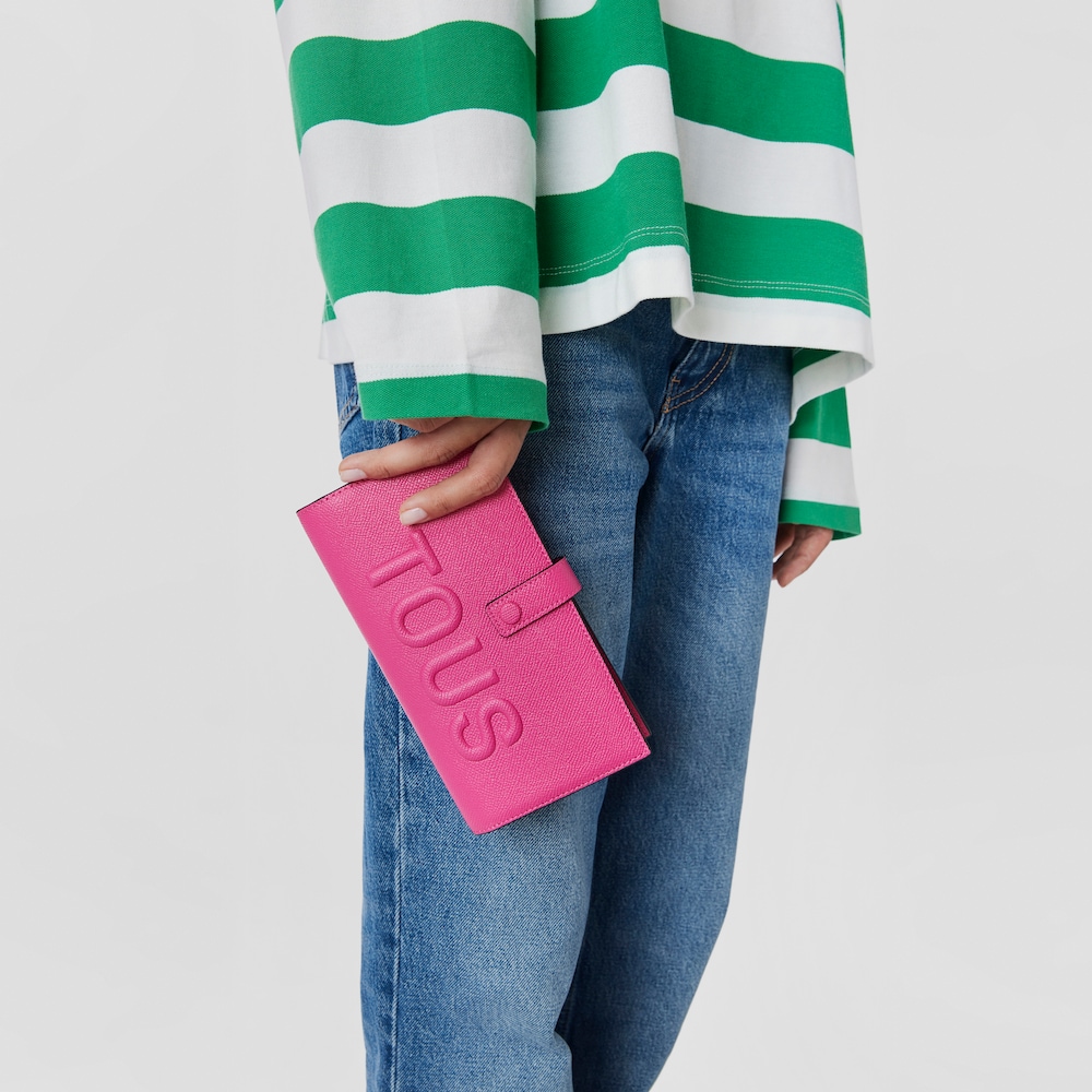 Portfel TOUS La Rue Pocket w kolorze fuksji