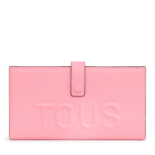 Pink TOUS La Rue Pocket Wallet image number 0