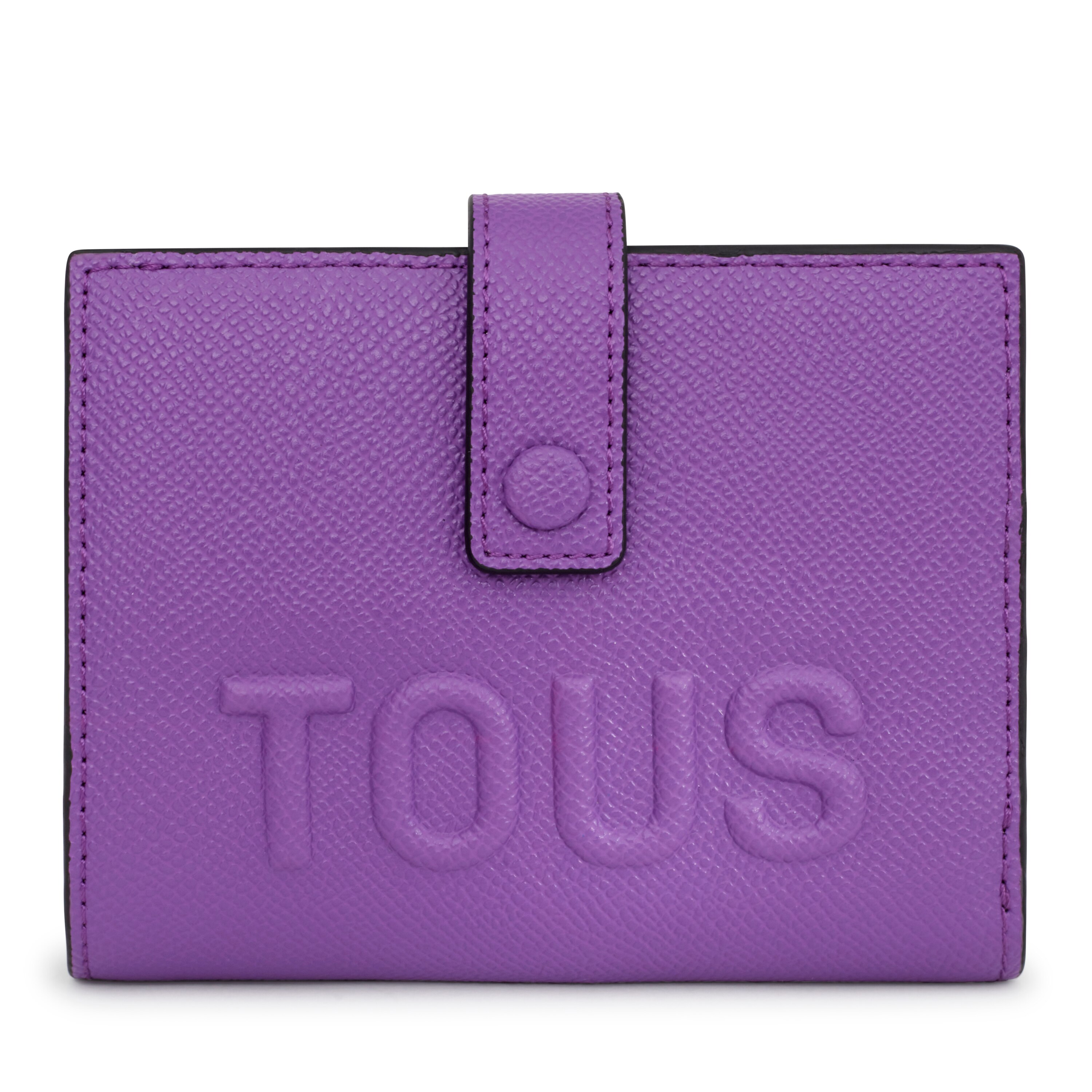 Lilac-colored TOUS La Rue Pocket Card wallet | TOUS