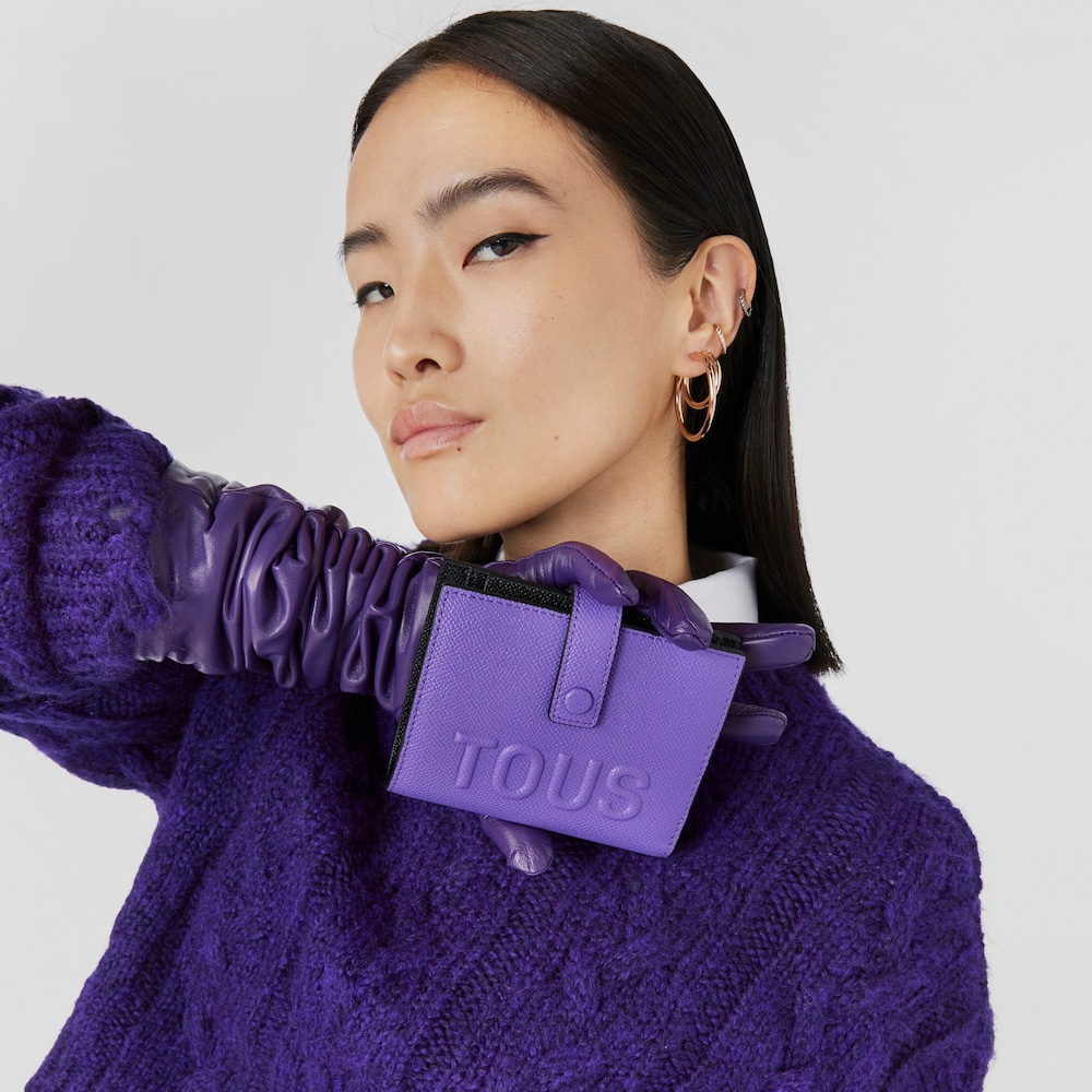 Cartera Pocket lila TOUS La Rue