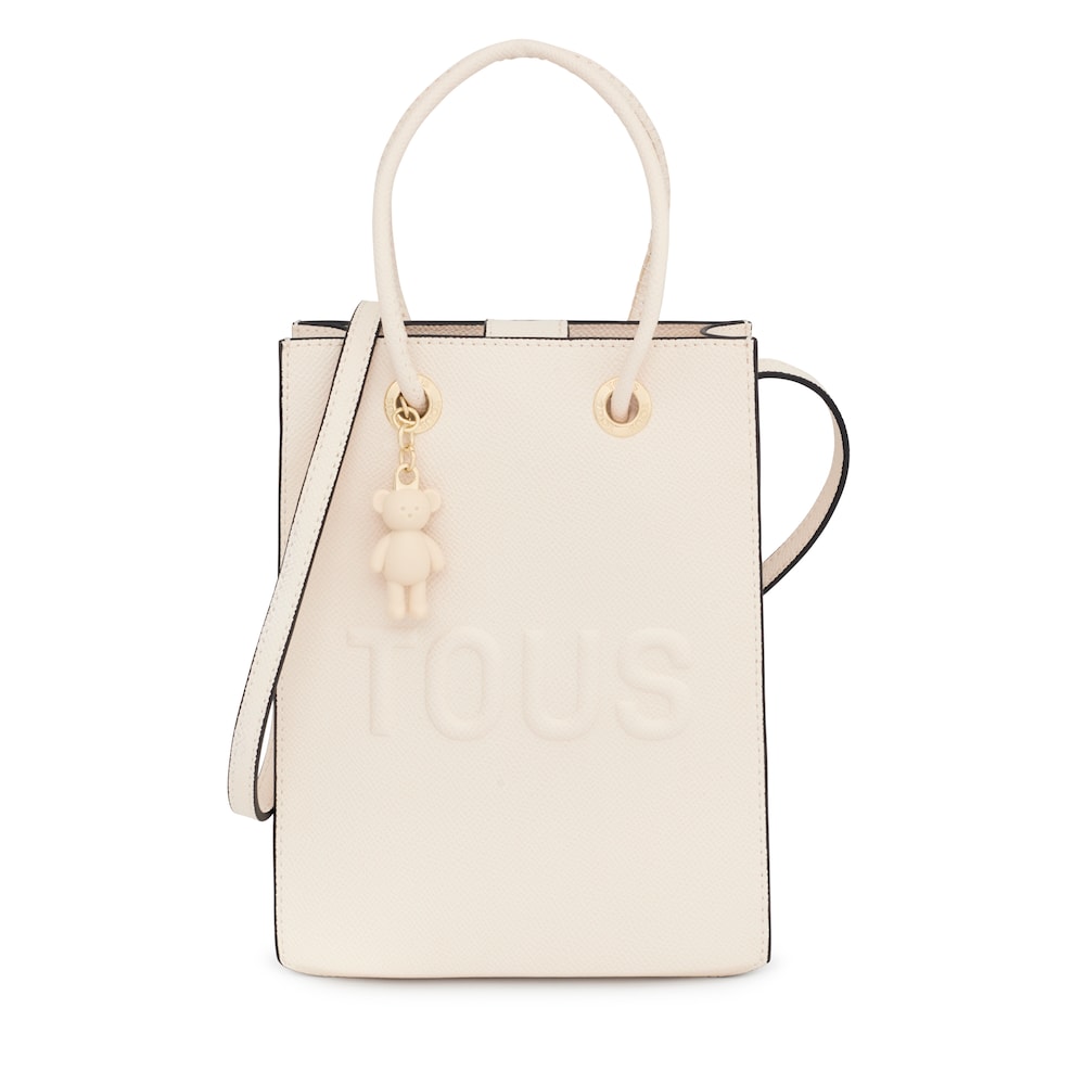 Ivory-colored TOUS La Rue Pop Minibag