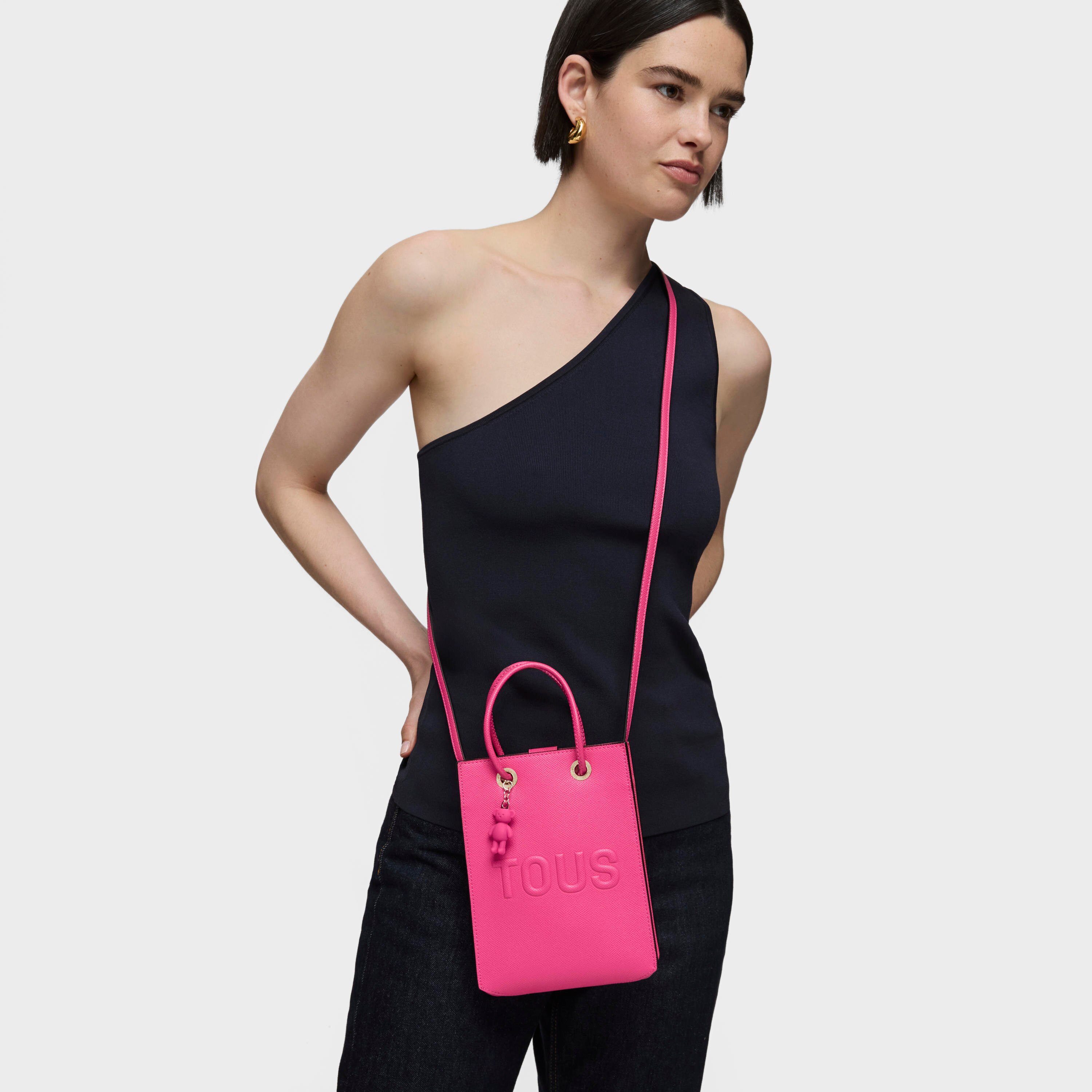 Fuchsia-colored TOUS La Rue Pop Minibag | TOUS