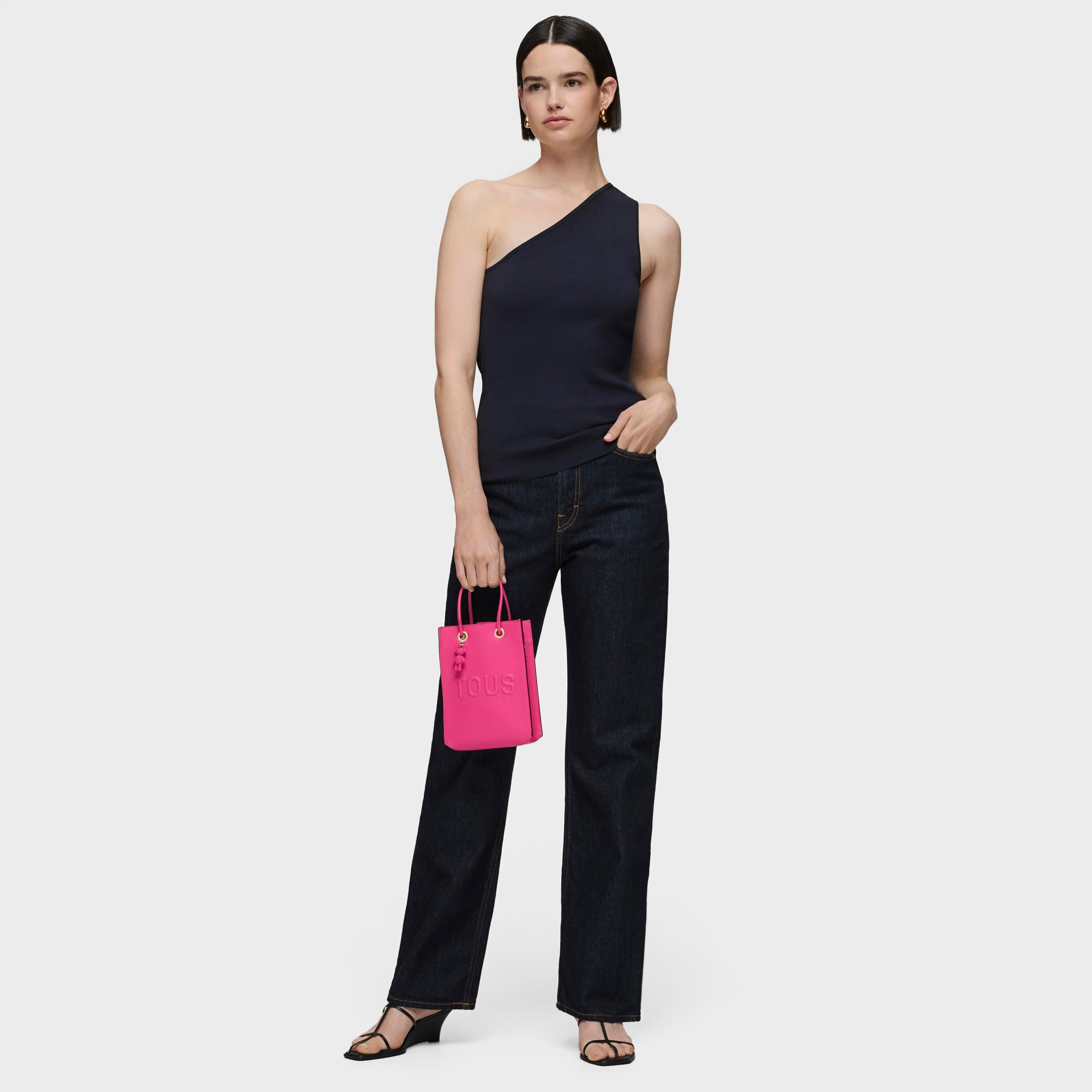 Fuchsia-colored TOUS La Rue Pop Minibag | TOUS
