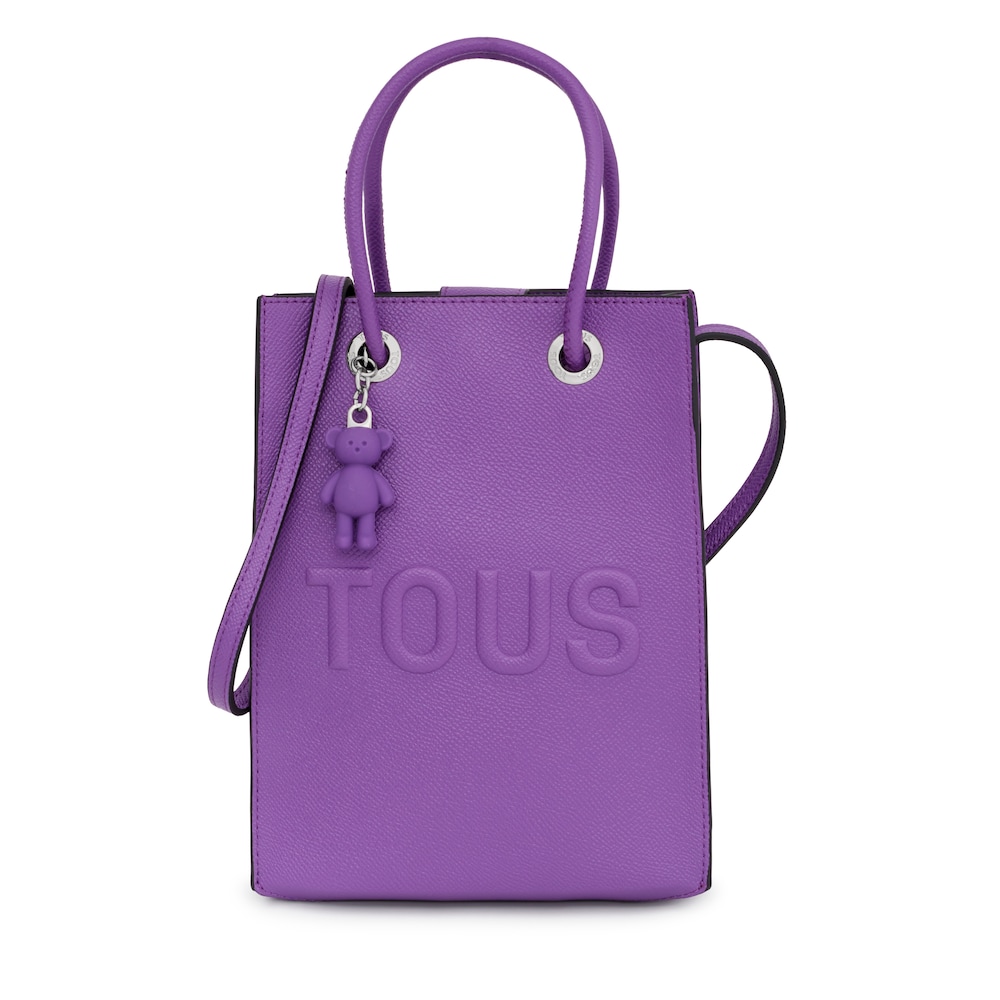 Lilac-colored TOUS La Rue Pop Minibag