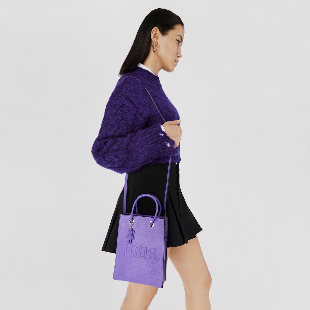 Lilac-colored TOUS La Rue Pop Minibag