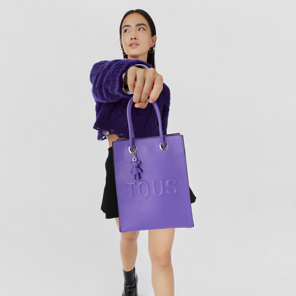 Lilac-colored TOUS La Rue Pop Minibag