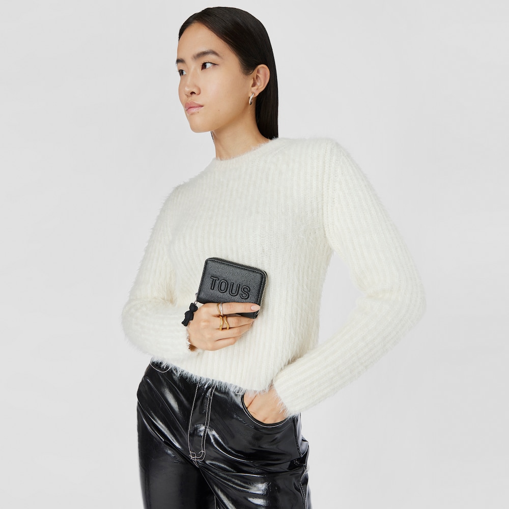 Monedero negro TOUS La Rue