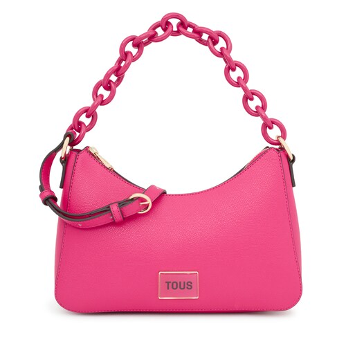 Bolsa de hombro fucsia TOUS Sylvia