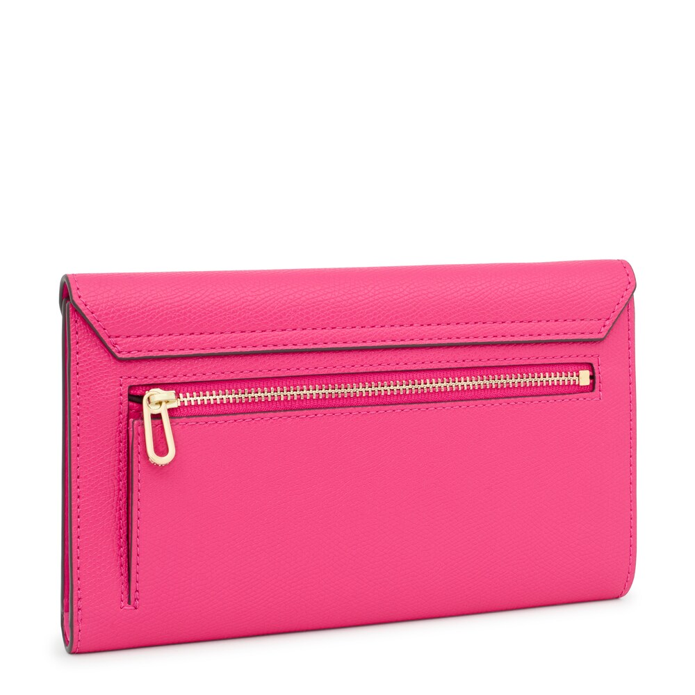 Fuchsiafarbene Geldb&ouml;rse mit &Uuml;berschlag TOUS Sylvia