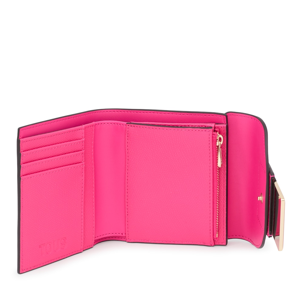 Cartera Flap fucsia TOUS Sylvia