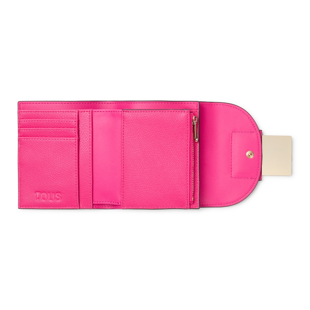 Cartera Flap fucsia TOUS Sylvia