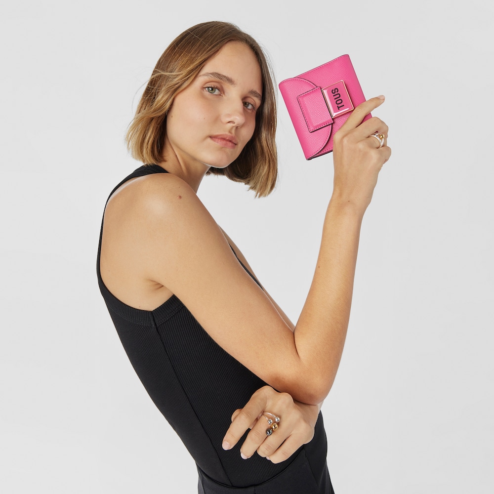 Cartera Flap fucsia TOUS Sylvia