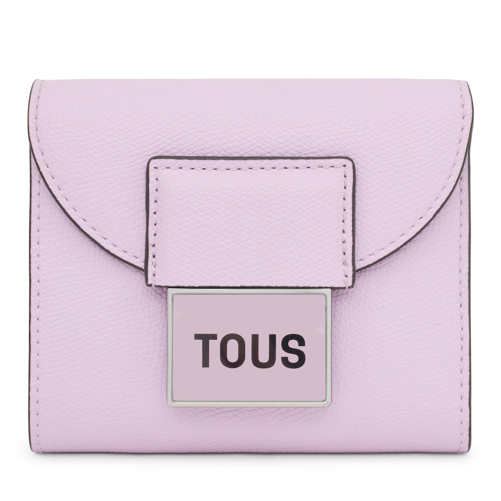 Cartera Flap malva TOUS Sylvia