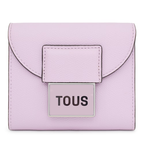 Cartera Flap malva TOUS Sylvia