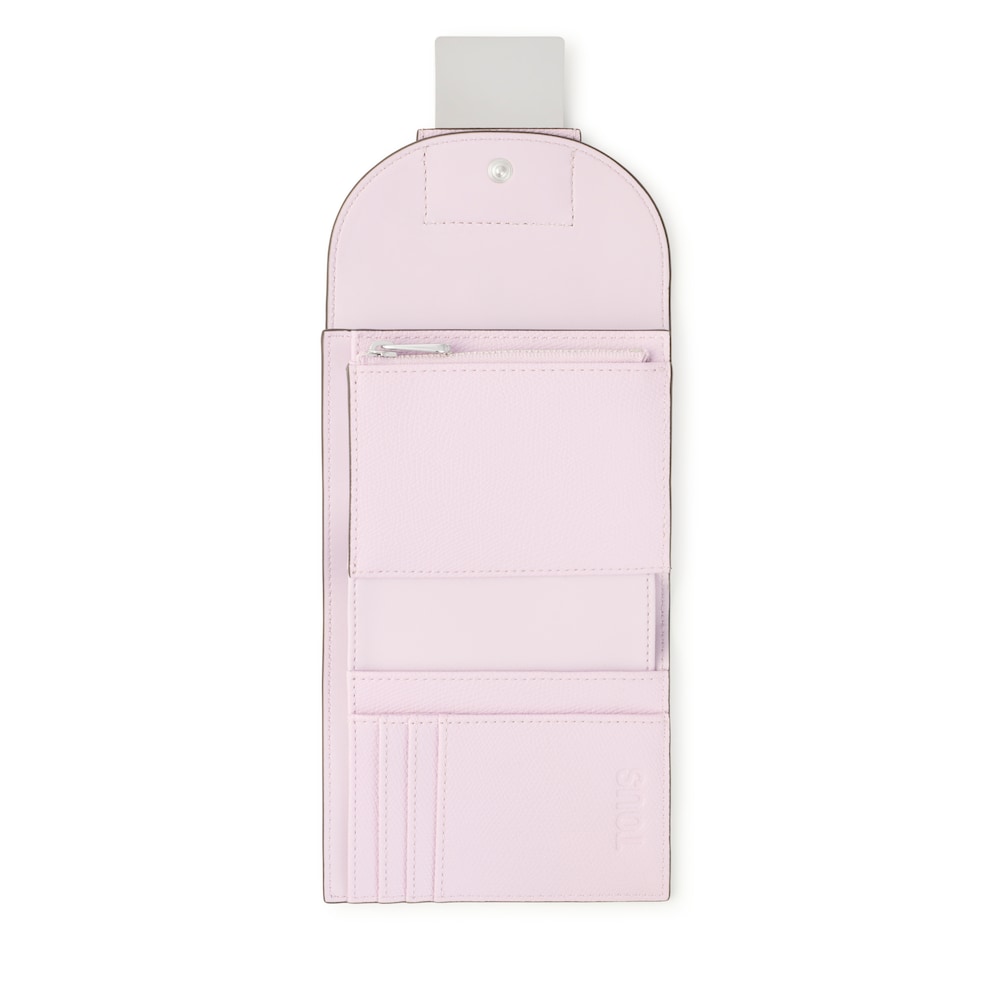 Cartera Flap malva TOUS Sylvia