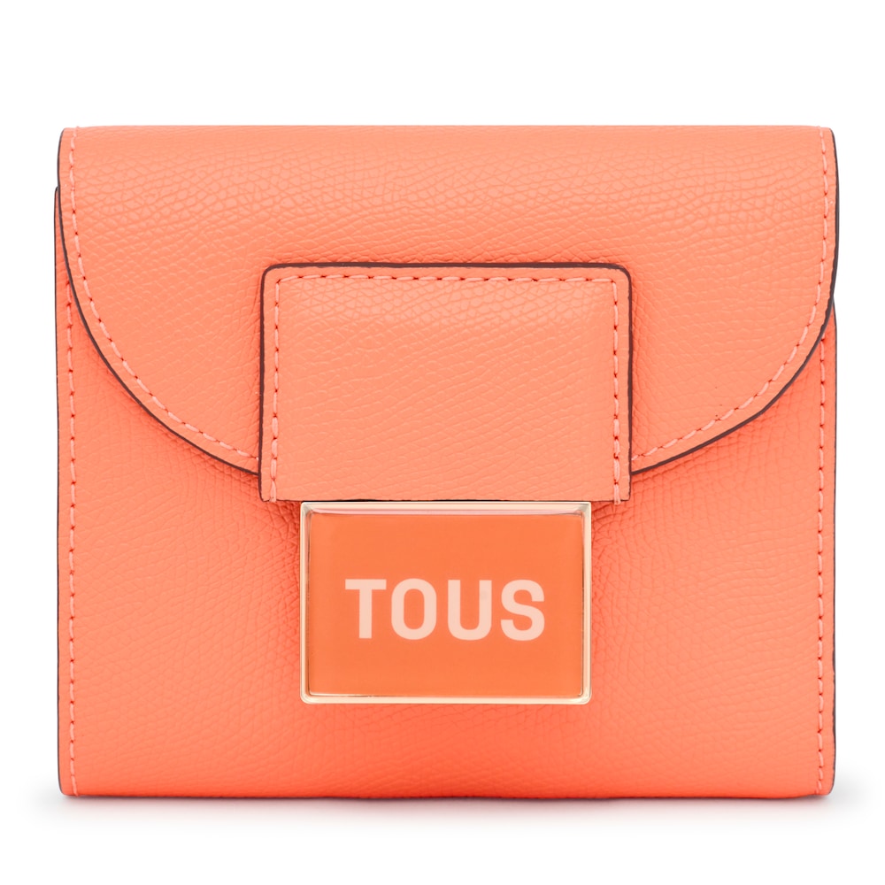 Cartera Flap taronja TOUS Sylvia