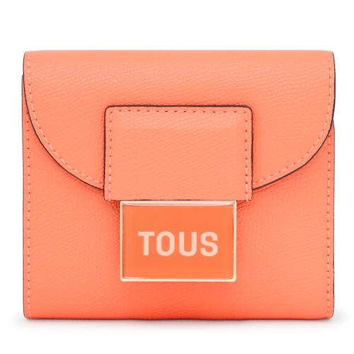 Cartera Flap taronja TOUS Sylvia